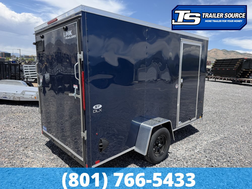 6x12 Look ST DLX Enclosed Cargo Trailer - 6'6" Interior - 3.5K GVWR -