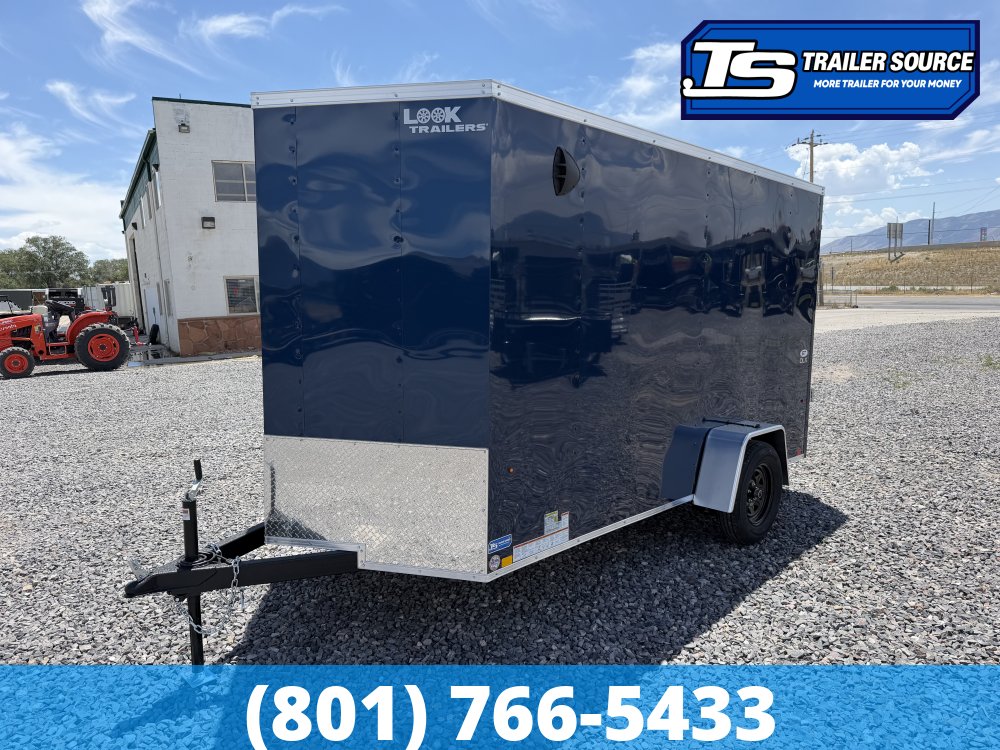 6x12 Look ST DLX Enclosed Cargo Trailer - 6'6" Interior - 3.5K GVWR -