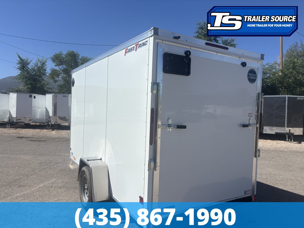 6x12 Wells Cargo FastTrac Enclosed Cargo Trailer - 6'6" Interior - 3.5K GVWR -