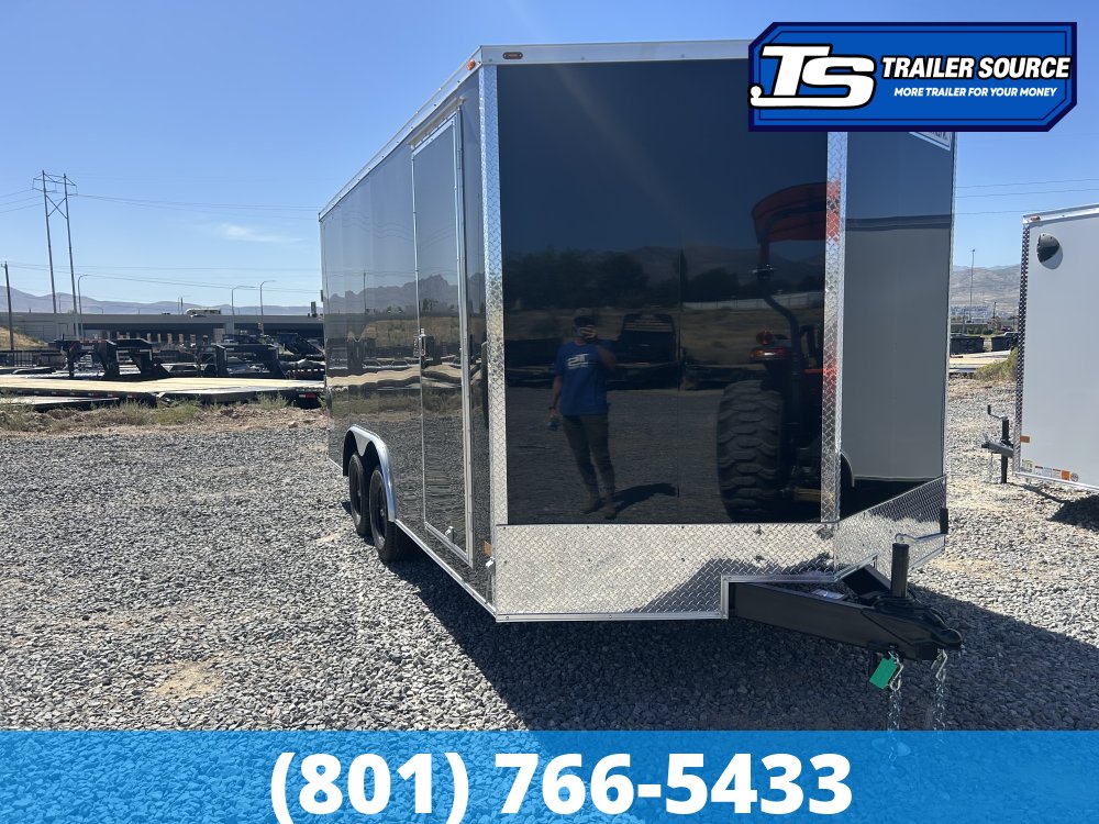 8.5x16 Haulmark Passport Enclosed Cargo Trailer - 7'0" Interior - 7K GVWR - Dovetail