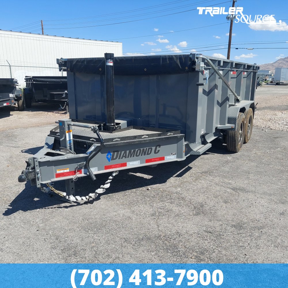 7x14 Diamond C LPT 15K 44" Sides Dump