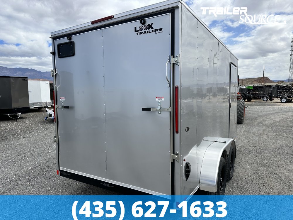 7x14 Look ST DLX 7'0" Interior 7K Tandem Axle Enclosed Cargo