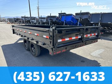 8.5x16 Iron Bull DDP 15K Dump Trailer