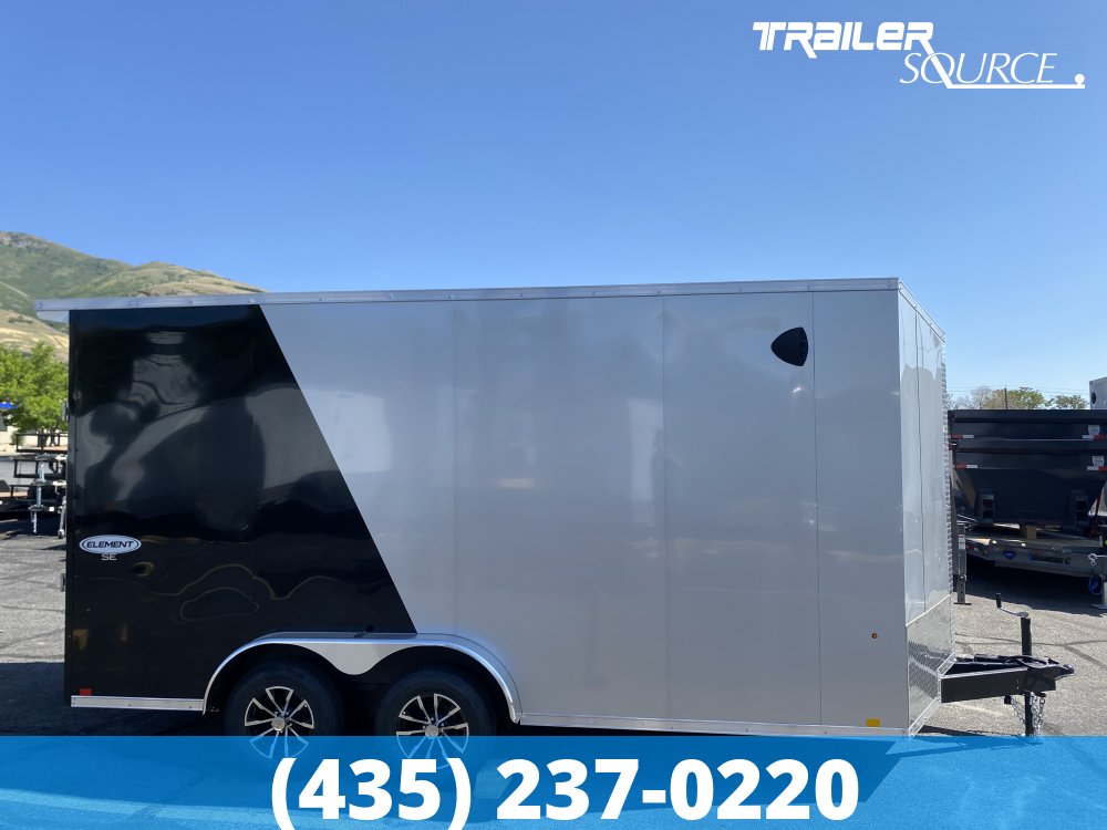 7.5x16 Look Element SE 7'6" Interior 7K Tandem Axle Enclosed Cargo