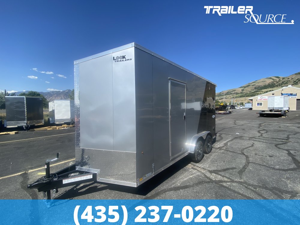 7.5x16 Look Element SE 7'6" Interior 7K Tandem Axle Enclosed Cargo