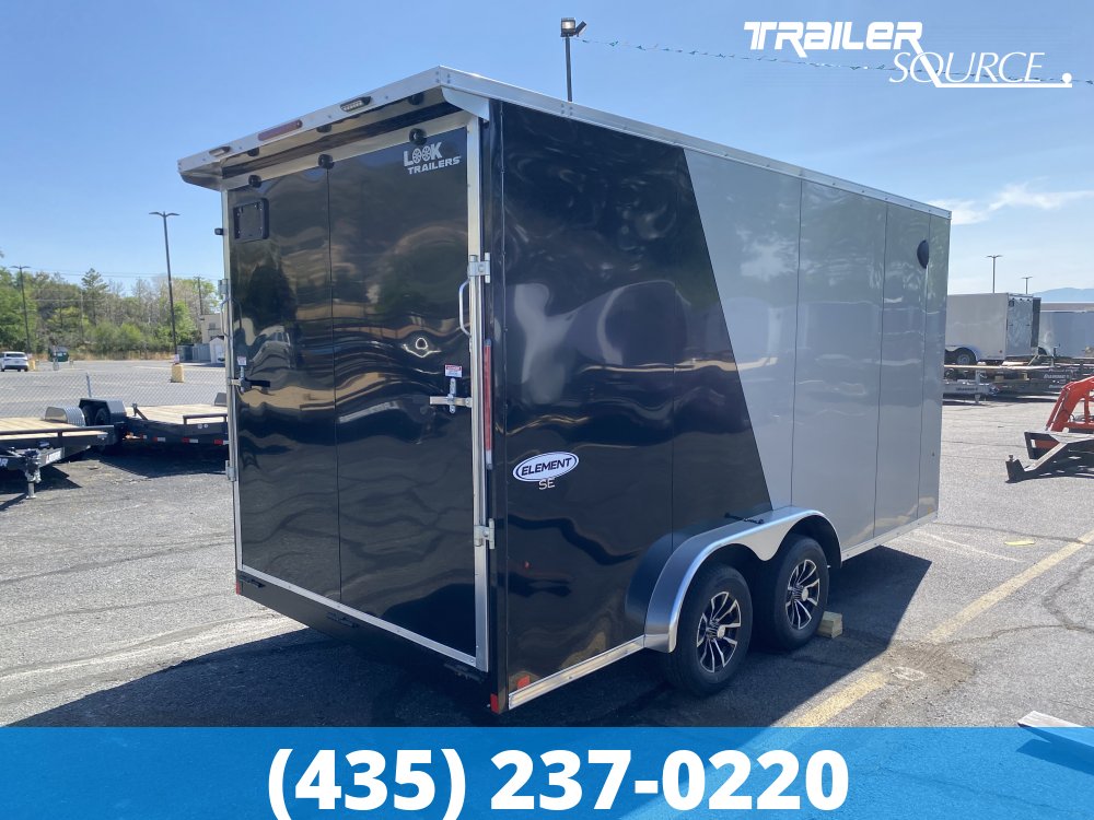 7.5x16 Look Element SE 7'6" Interior 7K Tandem Axle Enclosed Cargo