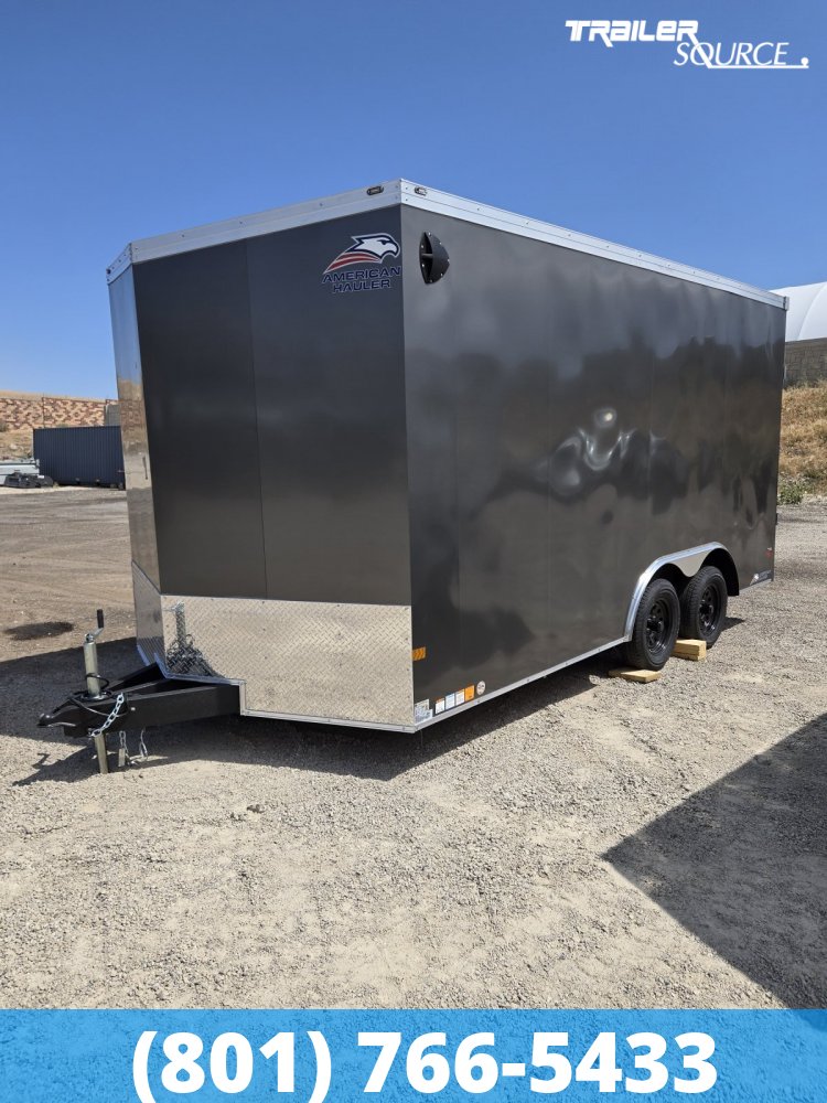 8.5x16 American Hauler Night Hawk 7'6" 7K Tandem Axle Enclosed Cargo
