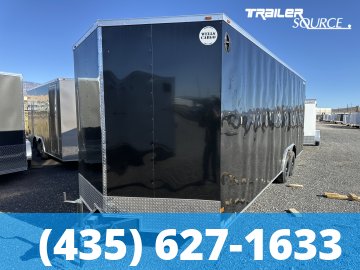 8.5x24 Wells Cargo Fast Trac Deluxe 7'6" Interior 10K Tandem Axle Enclosed Cargo