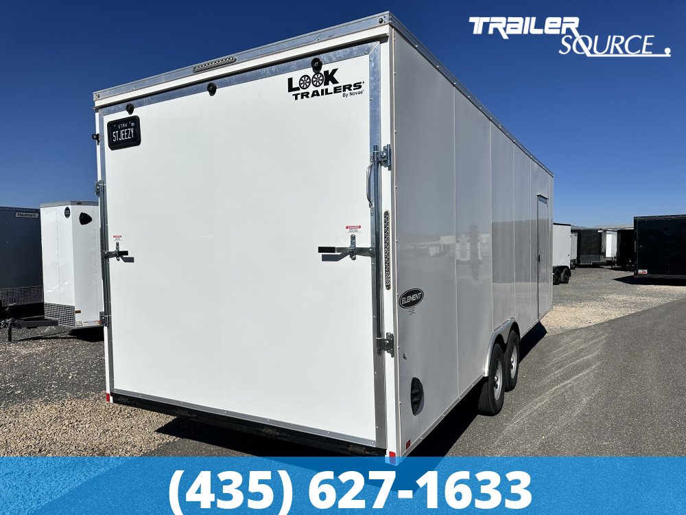 8.5x24 Look Element SE 7'6" Interior 10K Tandem Axle Enclosed Cargo