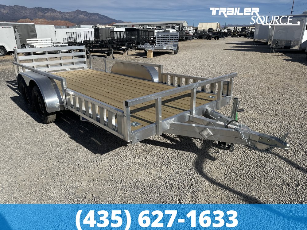 7x16 Alcom Tandem Axle Landscape