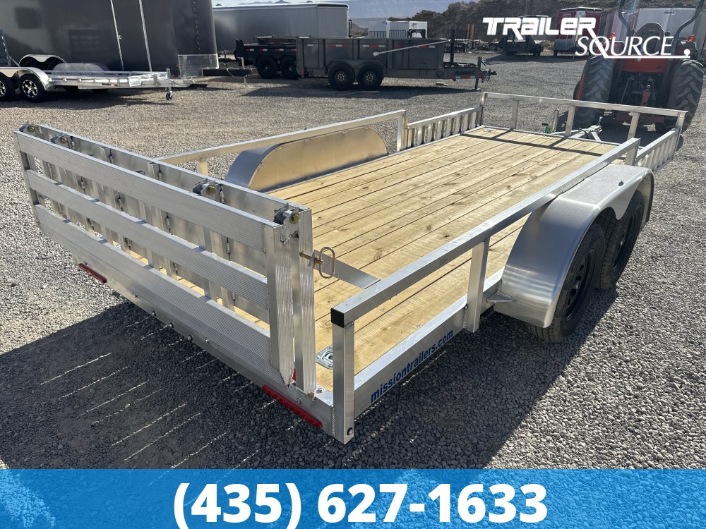 7x16 Alcom Tandem Axle Landscape