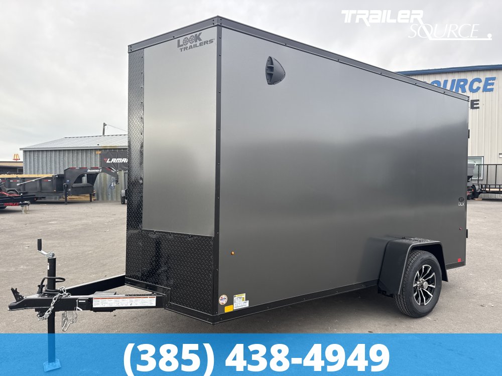 6x12 Look ST DLX 6'6" Interior 7K Tandem Axle Enclosed Cargo