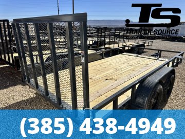 7x14 Lamar UC Utility Trailer - 7K GVWR