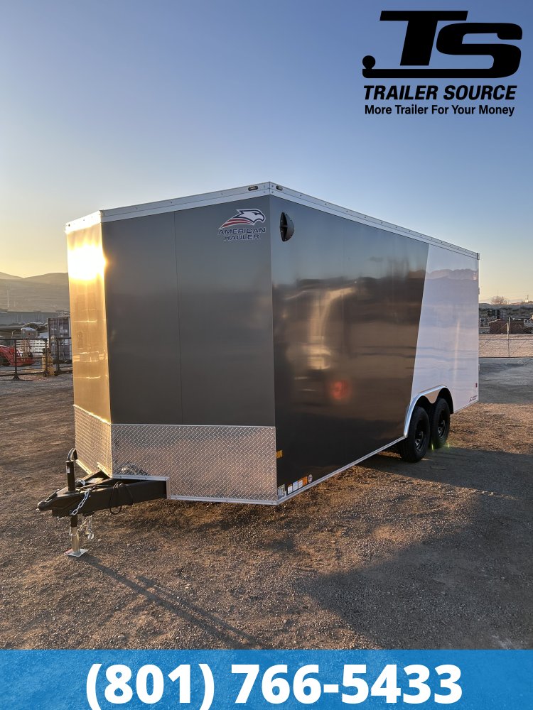 8.5x20 American Hauler Night Hawk Enclosed Cargo Trailer - 7'6" Interior - 10K GVWR 2 Tone Color