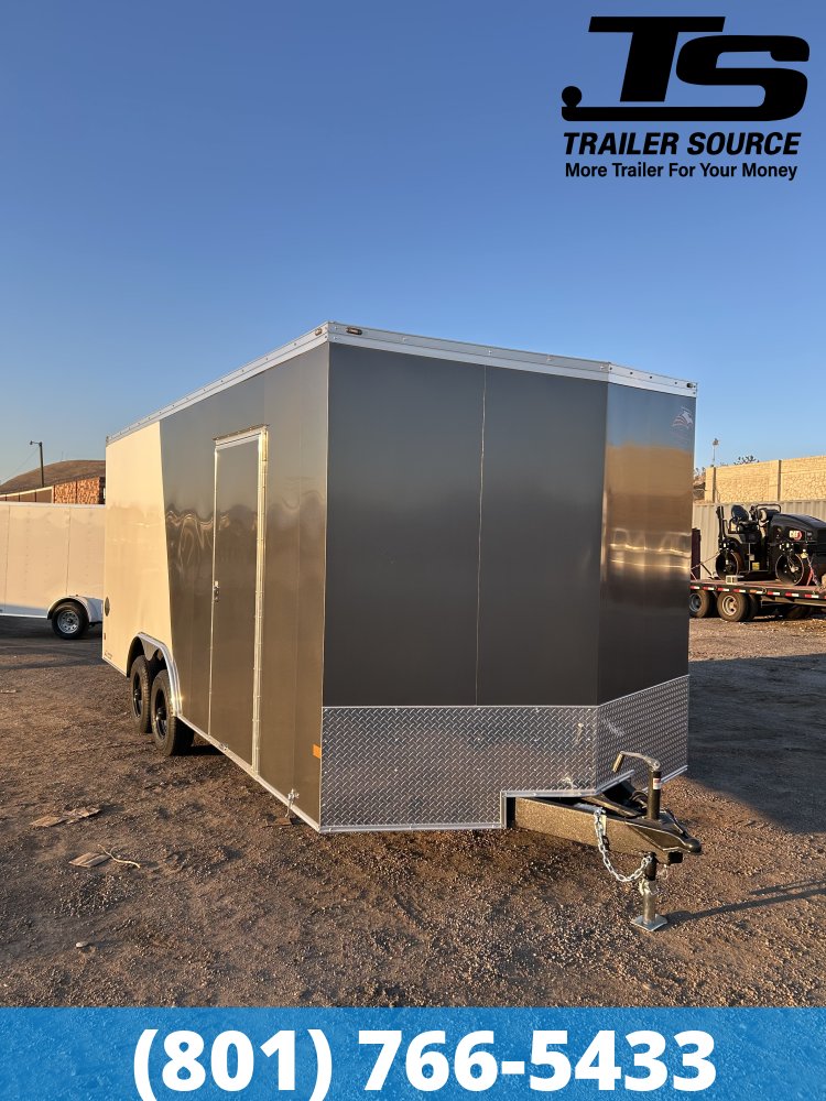 8.5x20 American Hauler Night Hawk Enclosed Cargo Trailer - 7'6" Interior - 10K GVWR 2 Tone Color