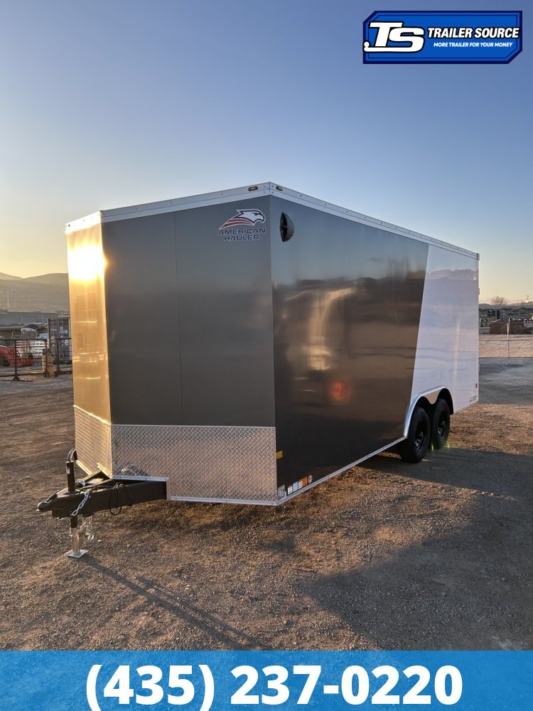 8.5x20 American Hauler Night Hawk Enclosed Cargo