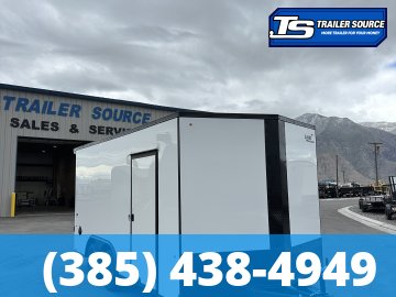 8.5x16 Look ST DLX Enclosed Cargo Trailer - 7'0" Interior - 7K GVWR - .080 PolyCor, Black Out Package, Rear Spoiler w/ Load Lights