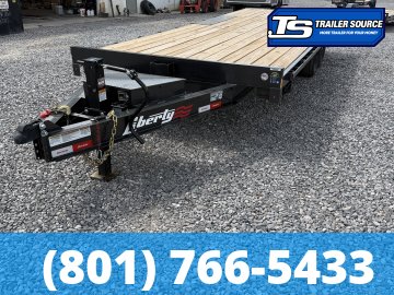 8.5x20 Liberty LOA Deckover Equipment Trailer - 15.4K GVWR -