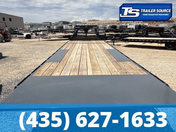 8.5x26 Lamar FA Gooseneck Deckover Tilt Trailer - 14K GVWR -