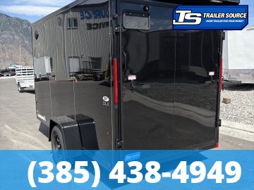 6x12 Look ST DLX Enclosed Cargo Trailer - 6'6" Interior - 3.5K GVWR - .080 PolyCor, Rear Spoiler w/ Load Lights