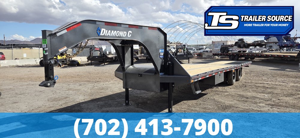 8.5x32 Diamond C FMAX-HDT 212 Gooseneck Hydraulic Dovetail Equipment
