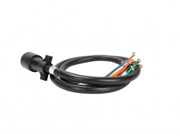 7 Way Molded Plug W/ 4' cord