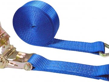 20' E-TRACK RATCHET STRAP-BLUE