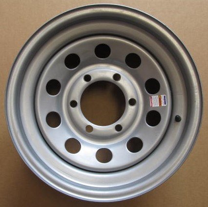 16" 6 Lug Silver Mod Rim/Wheel