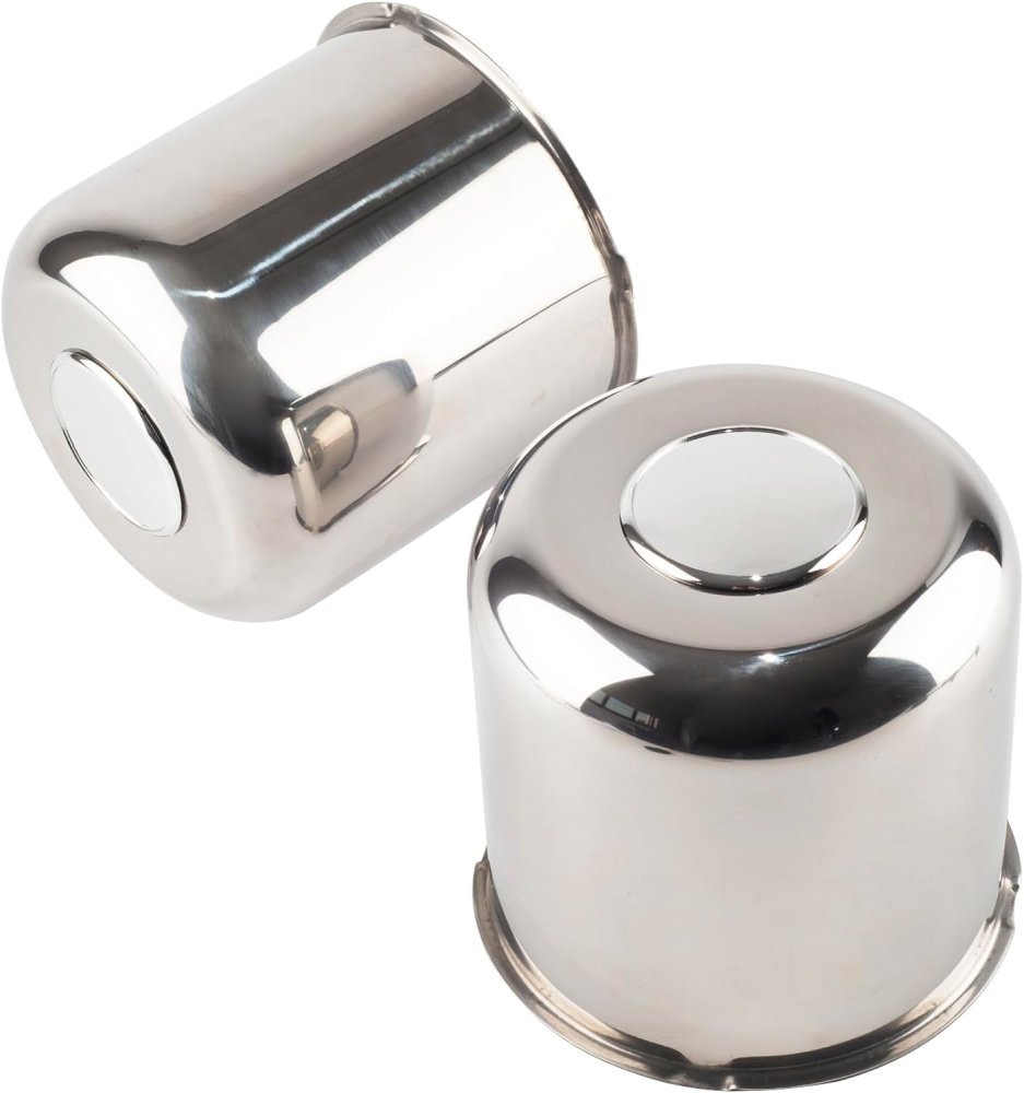 8 LUG CHROME CENTER CAP