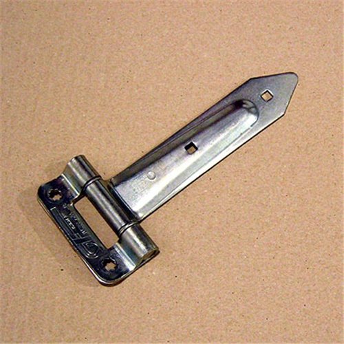 Barn door hinge strap 3/8'' offset 8'' long