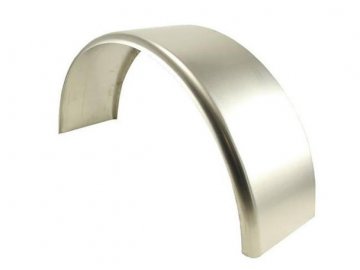 Aluminum Fender 10"x34''x16'' SA Radius Smooth Single