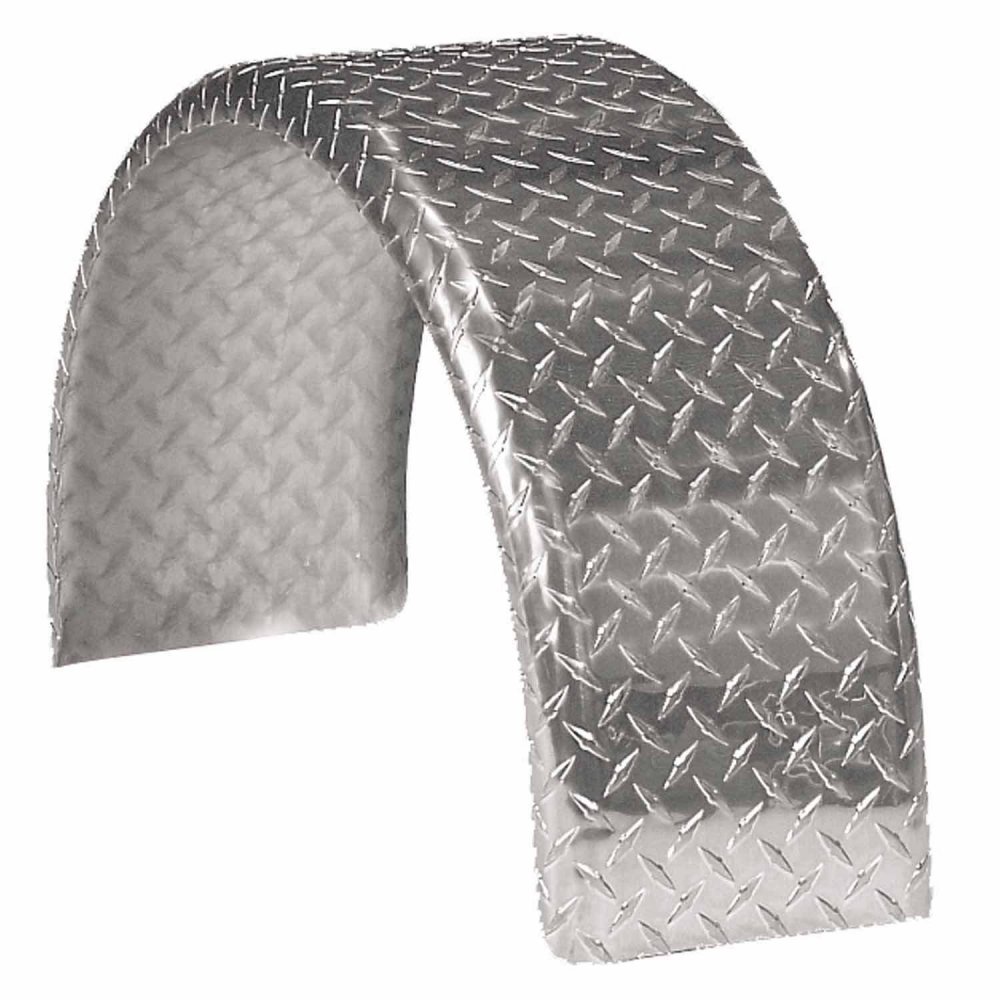 Aluminum Fender 10"x34''x16'' SA Radius Smooth Single
