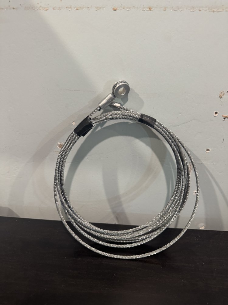 Ramp Door Spring Assist Cable (Each)151''