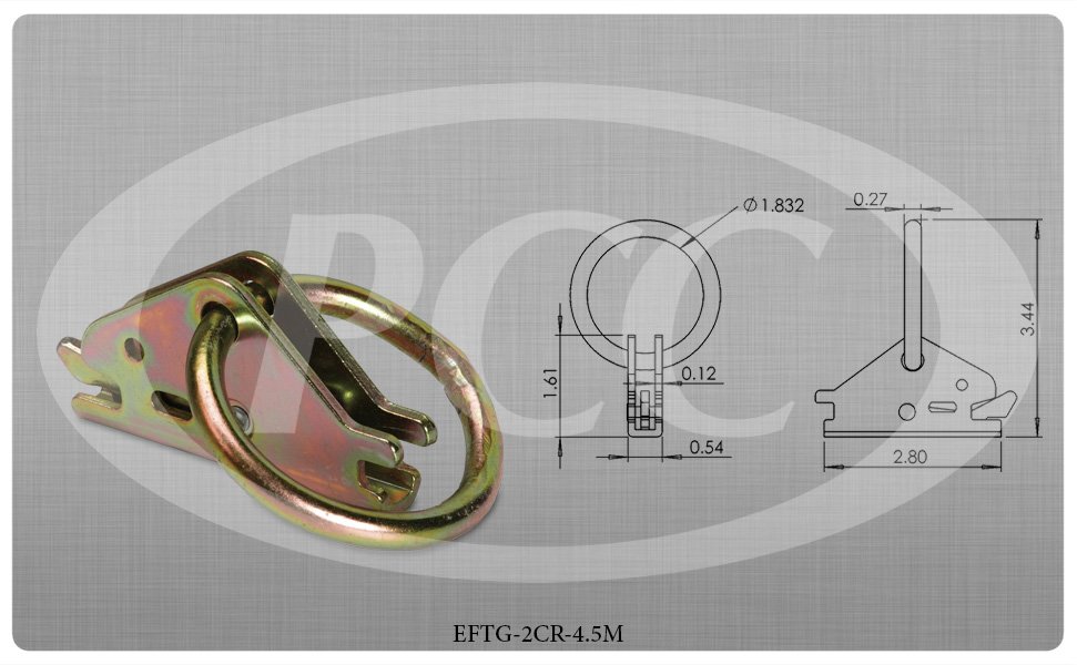 E-TRACK CIRCLE D-RING