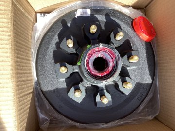 7K BRAKE DRUM 9/16" STUDS