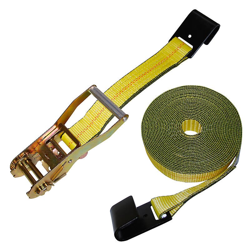 12' RATCHET STRAP FLAT HOOK