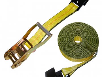12' RATCHET STRAP FLAT HOOK