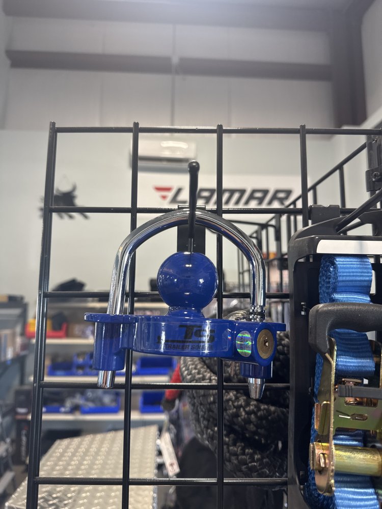 Blue Coupler Lock