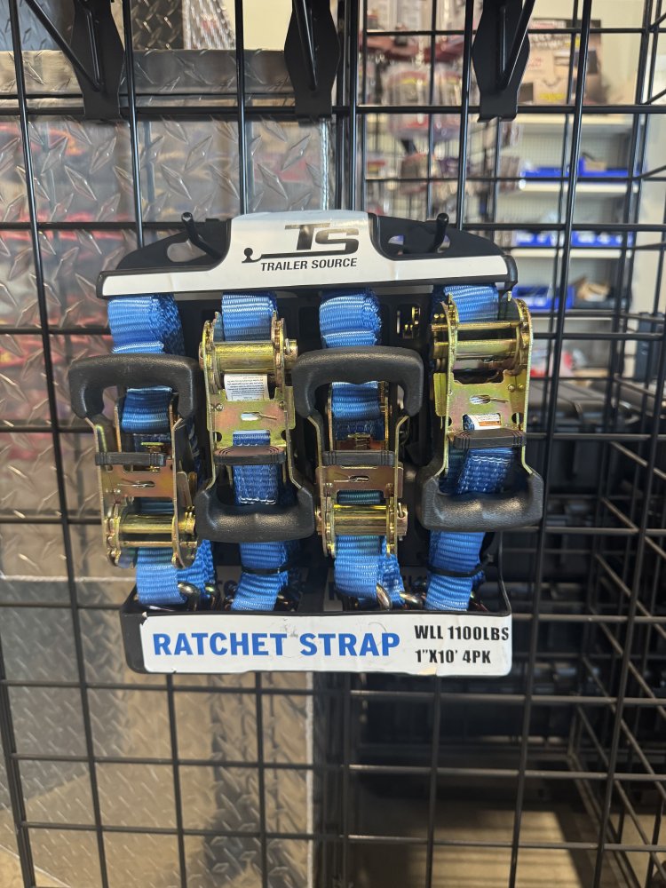 Trailer Source Ratchet Straps (4 Pack)