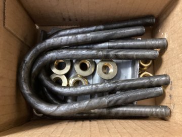 1/2" U Bolt Kit (2 3/8" Round)