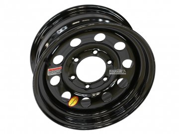 15" 6 Lug Black Mod Rim/Wheel