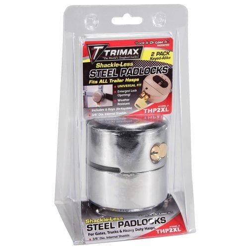 Trimax 2 Pack Puck Lock THP2XL