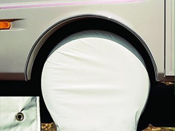 SPARE TIRE COVER WHITE