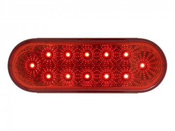 LED Recessed Oval Tail Light (12 Diode)