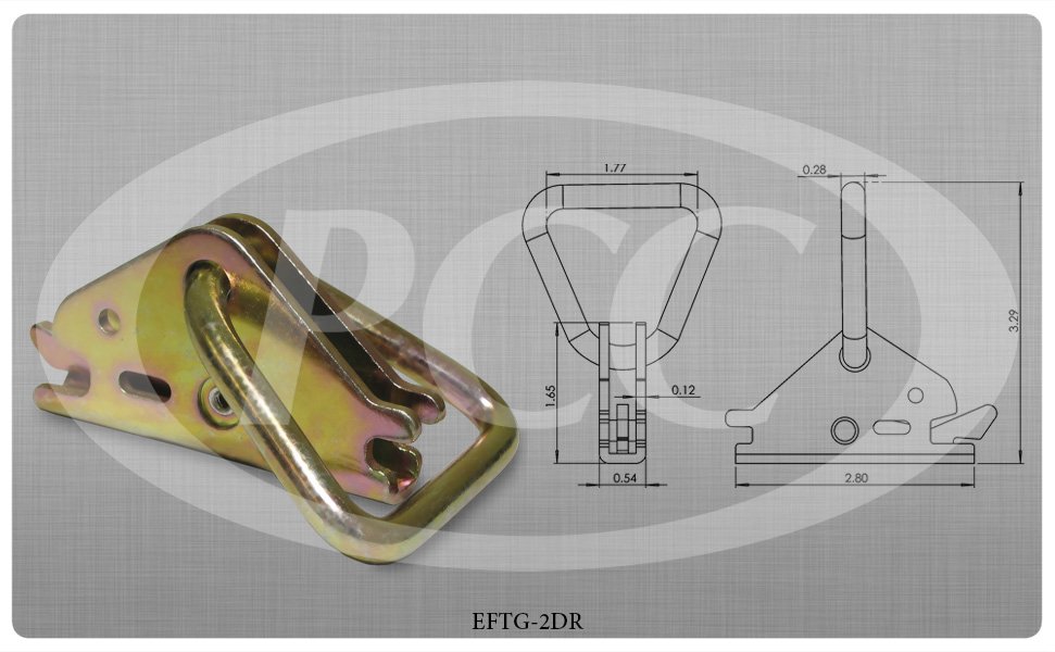 E-TRACK TRIANGLE D-RING
