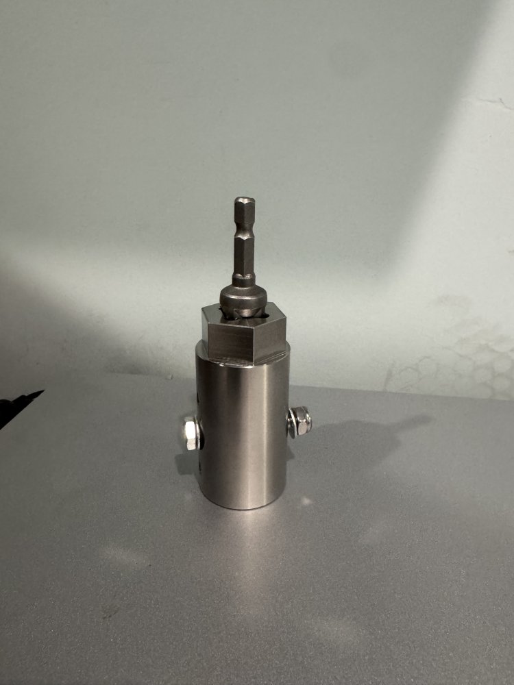 12K Jack Trailer Drill Adapter
