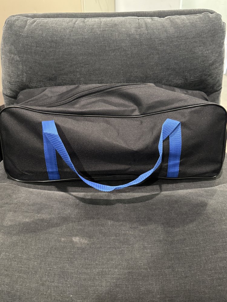 1''X30'' Recovery Rope Blue and Black