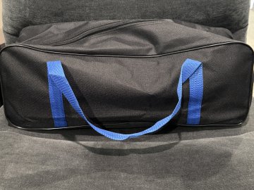 1''X30'' Recovery Rope Blue and Black