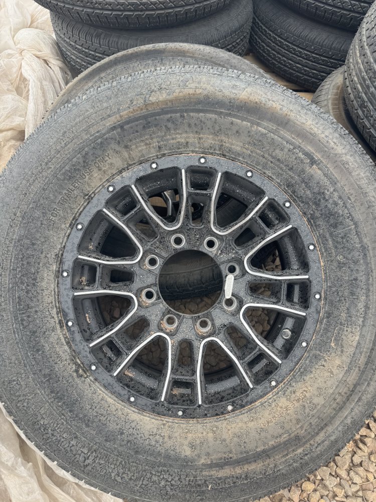 Spare Tire 16'' 8 Lug 235/80/16 10 Ply Sonoran (Aluminum)