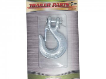 CLEVIS HOOK WITH LATCH 1/4"